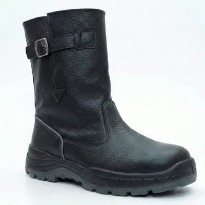 Чобіт робочий шкіряний на хутрі Valo 228TM